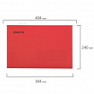 Подвесные папки A4/Foolscap (404х240 мм) до 80 л., КОМПЛЕКТ 10 шт., красные, картон, STAFF, 270936