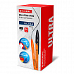 Ручка шариковая BRAUBERG "ULTRA ORANGE", ЧЕРНАЯ, узел 0,7 мм, чернила ГЕРМАНИЯ, наконечник ШВЕЙЦАРИЯ, 143563