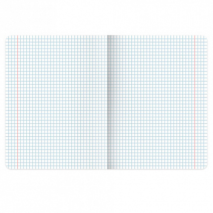 Тетрадь А5, 48 л., BRAUBERG, скоба, клетка, глянцевый лак, Русская красавица (микс в спайке), 405649