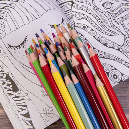 Карандаши цветные BRAUBERG PREMIUM, 36 цветов, пластиковые, трехгранные, грифель мягкий 3 мм, 181664