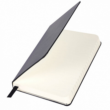 Блокнот МАЛЫЙ ФОРМАТ (93х142 мм) А6, BRAUBERG ULTRA, балакрон, 80 г/м2, 96 л., линия, черный, 113056