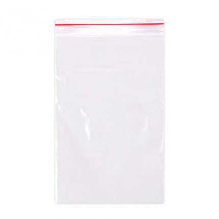 Пакеты ZIP LOCK "зиплок" ПРОЧНЫЕ, комплект 100 шт., 150х200 мм, ПВД, 60 мкм, BRAUBERG EXTRA, 608172