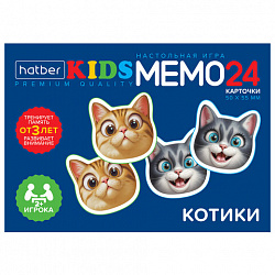 Игра настольная "Мемо", АССОРТИ, 2 сюжета, HATBER