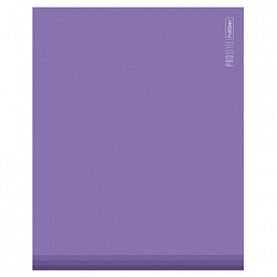Тетрадь обложка пластик, А5, 96 л., скоба, клетка, HATBER, "PROстиль" (микс в спайке), 090232, 96Т5В1пл