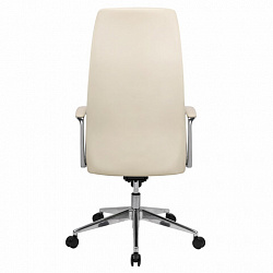 Кресло BRABIX PREMIUM "Adept EX-752", синхромеханизм, алюминий, экокожа, бежевое, 532931