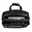 Сумка портфель BRAUBERG CARBON с отделением для ноутбука 15-16", 2 отделения, черная, 31х41х13 см, 240509