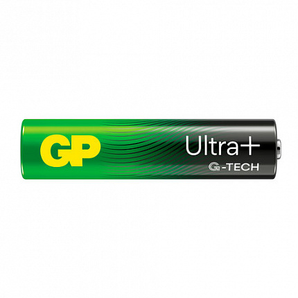 Батарейки КОМПЛЕКТ 8 шт., GP Ultra Plus G-Tech, AAA (LR03), алкалиновые, мизинчиковые, 24AUPA21-2CRB8