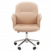 Кресло офисное Chairman CH 130, велюр, бежевое, 7142120