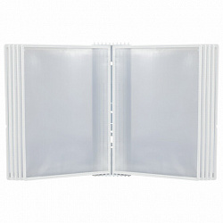 Демосистема настенная на 10 панелей, с 10 белыми панелями А4, STAFF "Profit", 238145