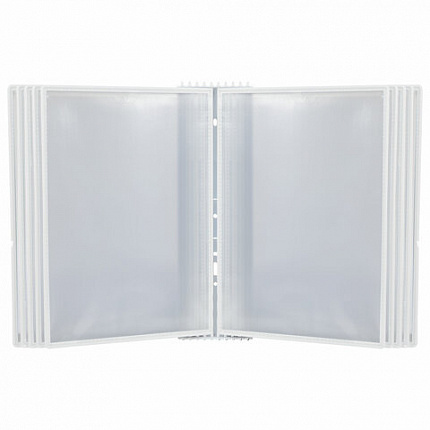 Демосистема настенная на 10 панелей, с 10 белыми панелями А4, STAFF "Profit", 238145