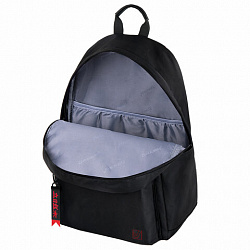 Рюкзак BRAUBERG FASHION CITY универсальный, карман-антивор, "Anime Girl", черный, 44х31х16 см, 272568