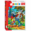 Пазл картонный 120 элементов, Любимые герои, АССОРТИ, поле 23х16,5 см, STEP PUZZLE
