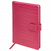 Еженедельник датированный 2026 А5 145х215 мм, BRAUBERG "Party", под кожу, розовый, 117176