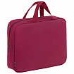 Папка на молнии с ручками STAFF EVERYDAY А4, 1 отделение, полиэстер, 80 мм, бордовая, 272187