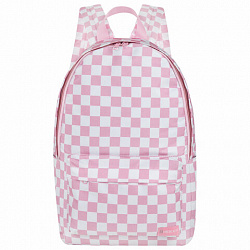 Рюкзак HEIKKI POSITIVE (ХЕЙКИ) универсальный, карман-антивор, "Pastel Chess", 42х28х14 см, 273856