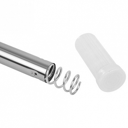 Карниз штанга для ванной телескопический 110-200 см, нержавеющая сталь, PRIMILA (ПРИМИЛА), 700108