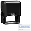 Оснастка для штампа, оттиск 75х38 мм, синий, TRODAT 4926 P4, корпус черный, подушка, 174048