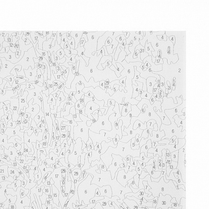 Картина по номерам 40х50 см, ОСТРОВ СОКРОВИЩ "Водопад", на подрамнике, акрил, кисти, 663279