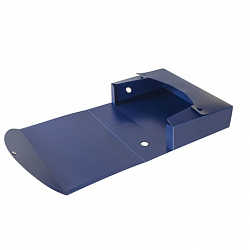 Короб архивный (330х245 мм), 70 мм, пластик, разборный, до 750 листов, синий, 0,9 мм, BRAUBERG "Energy", 231539