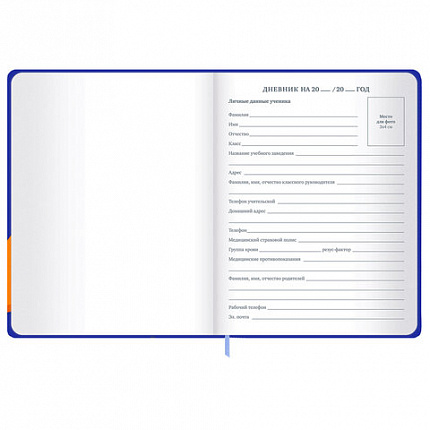 Дневник 1-11 класс 48 л., твердый, BRAUBERG, матовая ламинация, резинка, закладка-ляссе, с подсказом, "Гусь", 107237