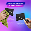 Ценник L-образный для мелового маркера A7 (7,4x10,5 см), КОМПЛЕКТ 10 шт., ПВХ,ЧЕРНЫЙ, BRAUBERG, 291296