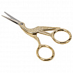 Ножницы для вышивания и рукоделия 120 мм, ЦАПЕЛЬКИ, золотистые, ОСТРОВ СОКРОВИЩ, 665601