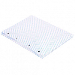 Сменный блок для тетради на кольцах, А5, 80 л., STAFF, "Белый", 401660