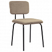 Стулья BRABIX "Dream CF-090", КОМПЛЕКТ 4 шт., черный каркас, ткань бежевая, 533251