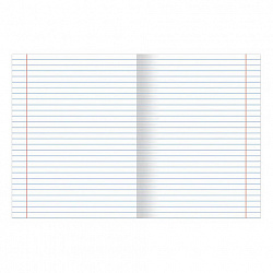 Тетрадь предметная "МИР ЗНАНИЙ" 36 л., обложка мелованная бумага, ЛИТЕРАТУРА, линия, BRAUBERG, 404601