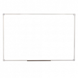 Доска магнитно-маркерная 60х90 см, ПВХ-рамка, ГАРАНТИЯ 10 ЛЕТ, РОССИЯ, STAFF, 236158