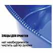 Совок для мусора КОМПЛЕКТ щетка + 2 рукоятки по 80 см с резьбой, пластиковые, "ЛЕНИВКА XL", синий, LAIMA, 608212