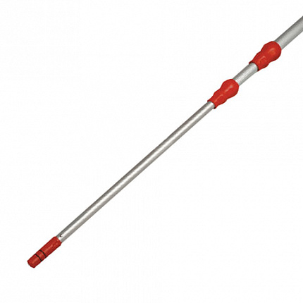 Черенок рукоятка телескопическая VILEDA 2х1,25 м (до 2,5 м) алюминиевый, используется с окномойкой шубкой 602099, со стяжкой 602101, 179661