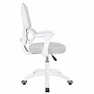 Кресло детское с поясничной поддержкой BRABIX KIDS "MG-225", сетка/ткань TW, серое, 533318