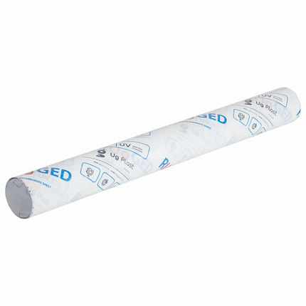 Коврик защитный напольный BRABIX, поликарбонат, 90х120 см, глянец, толщина 0,8 мм, рулон в коробе, 608711, 1008091200