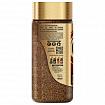 Кофе молотый в растворимом NESCAFE "Gold" 190 г, стеклянная банка, сублимированный, 12135508