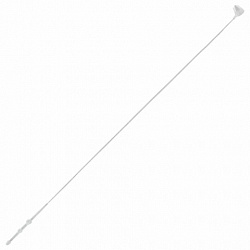 Хомут биркодержатель бирка ценник петлевой 21 см, BRAUBERG, КОМПЛЕКТ 1000 шт., 291347