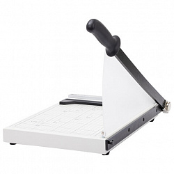 Резак сабельный BRAUBERG KATANA TSM-412, А4, на 12 л., длина реза 340 мм, металлическое основание, защитный экран, 532985