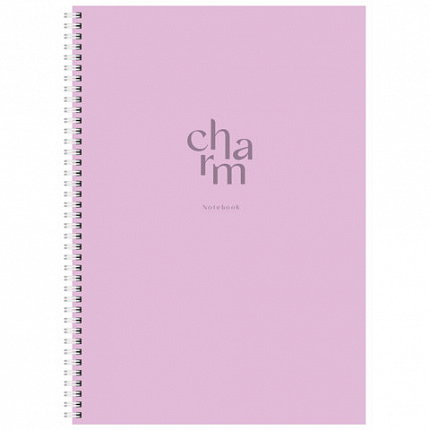 Тетрадь А4 96 л. STAFF College гребень, клетка, офсет №2 ЭКОНОМ, обложка картон, ОДНОТОННАЯ, 405618