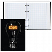 Тетрадь на кольцах А5 (175х215 мм), 160 листов, твердый картон, клетка, BRAUBERG, Idea, 404091