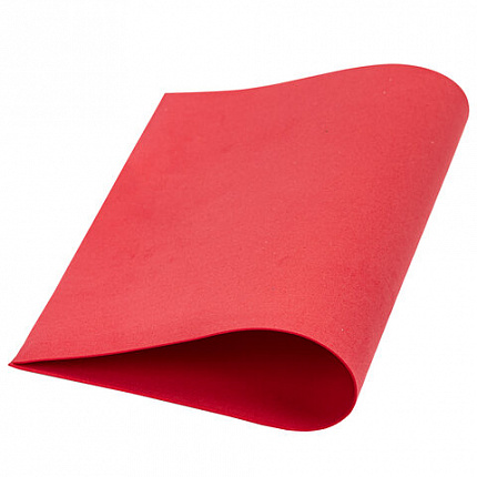 Пористая резина/фоамиран А4, 1 мм, НАБОР, 25 листов, 25 цветов, яркие цвета, ОСТРОВ СОКРОВИЩ, 665098