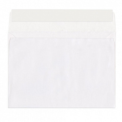 Конверты С4 (229х324 мм), отрывная лента, 100 г/м2, КОМПЛЕКТ 500 шт., 41773