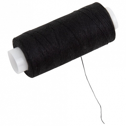 Набор швейный "Помощница", нитки 7 шт., 5 цветов, 35 ЛЛ / 100 ЛЛ, 200 м, иглы, инструменты, DEVELIA (Девелиа), 609630