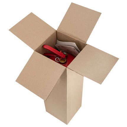 Огнетушитель порошковый ОП-8, АВСЕ (твердые, жидкие, газообразные, электрические) закачной, индивидуальный короб, РИФ