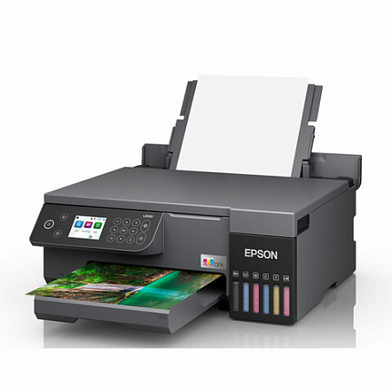 МФУ струйное EPSON L8100 "3 в 1", А4, 22 стр./мин, 5760х1440, печать на CD/DVD, Wi-Fi, СНПЧ, C11CK94402
