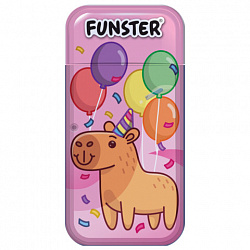 Корректирующая лента FUNSTER (ФАНСТЕР) "КАПИБАРЫ", 5 мм х 5 м, корпус ассорти, блистер, 273020