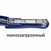 Степлер №24/6, 26/6 BRAUBERG "Standard+", до 30 листов, полнозагрузочный, синий, 228607