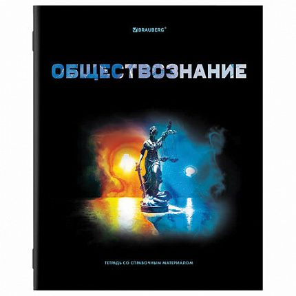 Тетради предметные, КОМПЛЕКТ 12 ПРЕДМЕТОВ, "SHADE", 48 л., глянцевый УФ-лак, BRAUBERG, 404324