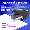 Степлер ЭНЕРГОСБЕРЕГАЮЩИЙ №24/6 - 24/8 BRAUBERG "Easy Press", до 40 листов, БЕЗ УСИЛИЙ, 228742