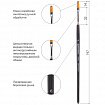 Кисть художественная профессиональная BRAUBERG ART CLASSIC, синтетика мягкая под колонок, плоская, № 6, короткая ручка, 200698