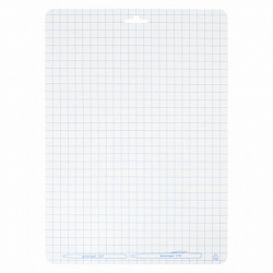 Доска двусторонняя маркерная А4 (240х337 мм), КЛЕТКА, 1 маркер + салфетка, CENTROPEN, 7779, 5 7779 0185